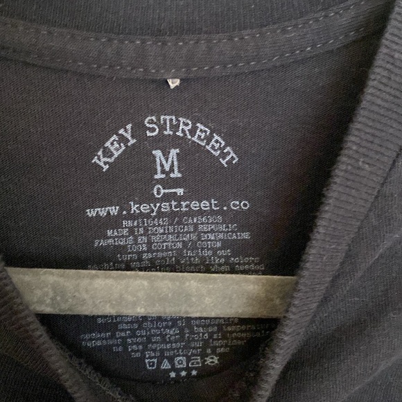 Key Street Parts and Service  Black T-Shirt Small - Picture 4 of 4